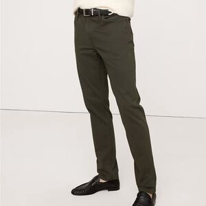 Banana Republic Dark Olive Travel Jean